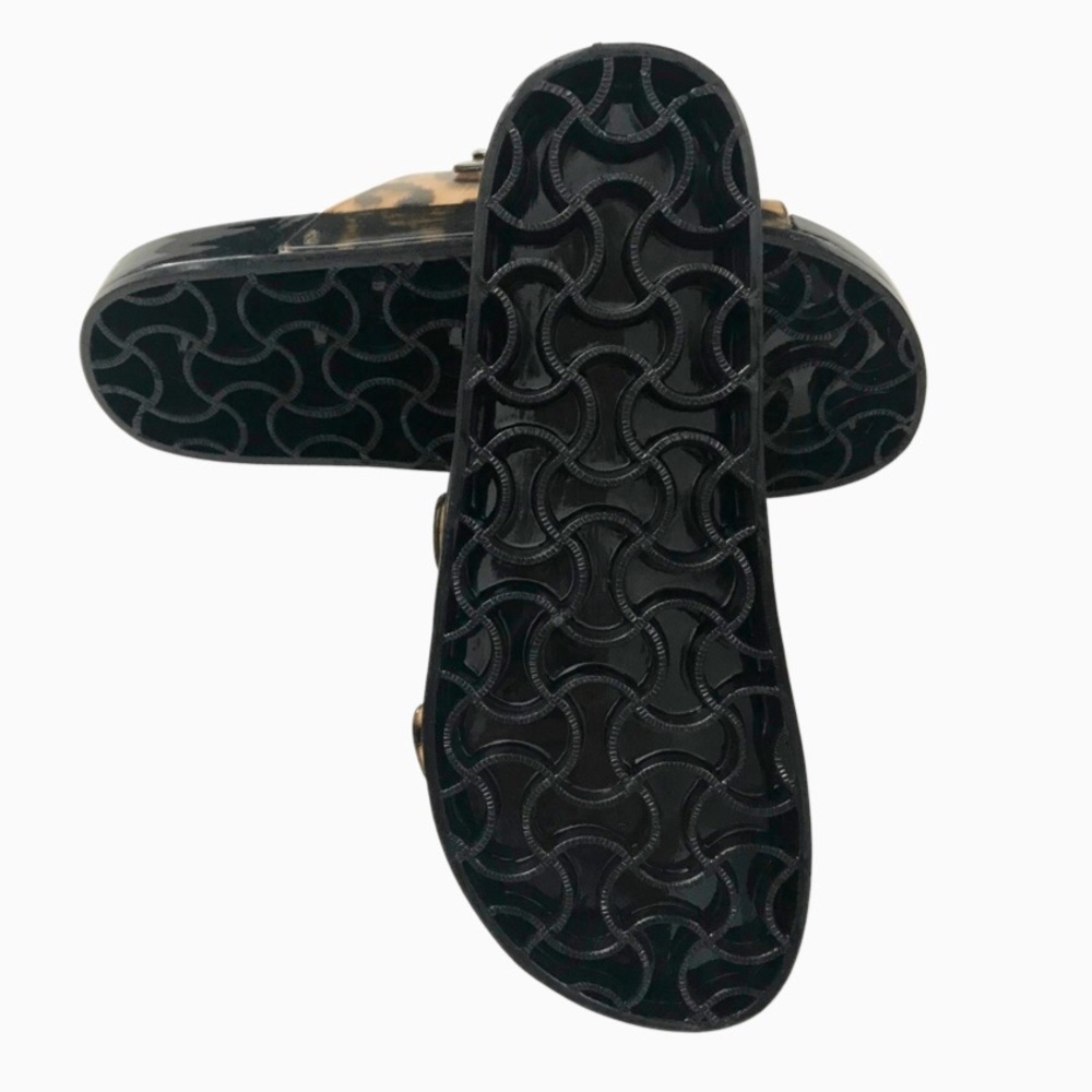 Capelli Tortoise Shell Jelly Slides - image 3